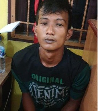 Tersangka Dewan Ramadan diringkus polisi setelah menjambret tas seorang wanita penumpang betor, Kamis (11/6/2020)
