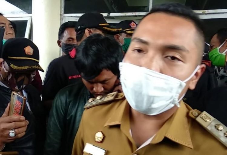 Wakil Bupati Dairi, Jimmy Andrea Lukita Sihombing. (Foto: Tagar/Robert Panggabean)