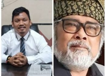 Dwi Ngai Sinaga dan Arist Merdeka Sirait.