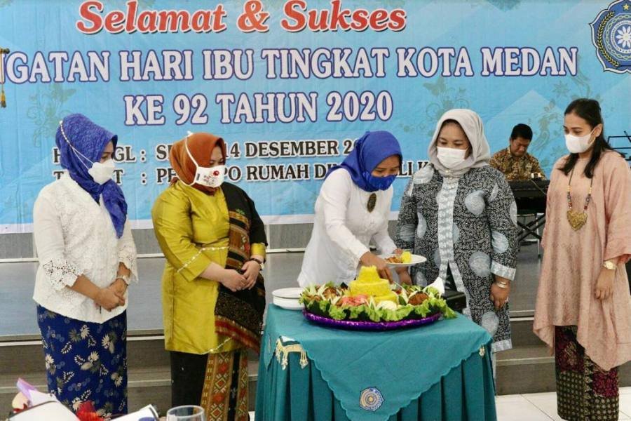 Pemko Medan dan TP PKK Gelar Peringatan Hari Ibu Ke 92