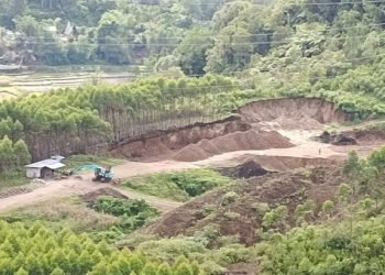 Lokasi PKR di Hutanagodang Desa Tangga Batu Kecamatan Parmaksian Kabupaten Toba