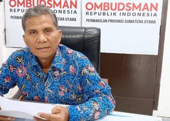 Kepala Ombudsman RI Perwakilan Sumut Abyadi Siregar. (BIN)