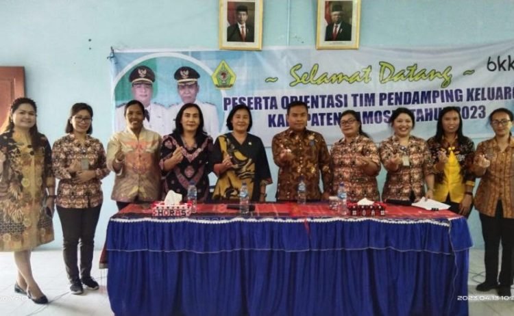 Orientasi tim pendamping keluarga.(Suriono Brandoi)