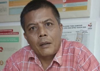 Ketua KPUD Toba Hendri Pardosi. (IST)