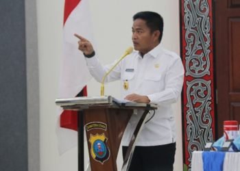 Penjabat (Pj) Gubernur Sumatera Utara Hassanudin menghadiri Rapat Koordinasi Lintas Sektoral Operasi Kepolisian Terpusat "MANTAP BRATA TOBA 2023-2024" di Aula Tribrata Lantai I Mapoldasu Jalan Sisingamangaraja Km.10,5, Nomor 60, Timbang Deli, Medan Amplas, Kota Medan, Rabu (4/10). Dalam rangka pengamanan Pemilu tahun 2024 di Wilayah Provinsi Sumatera Utara.(Diskominfo Provsu)