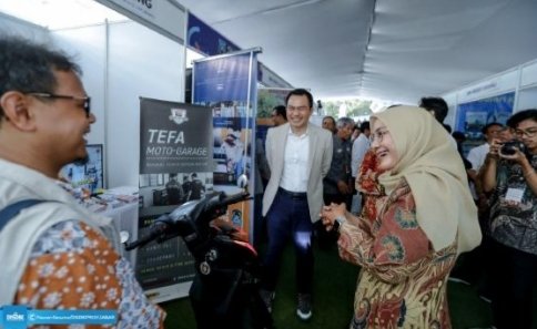 Kadisdik Jabar, Wahyu Mijaya pada Seminar Nasional Pendidikan 
Vokasional di Gedung Achmad Sanusi UPI, Kota Bandung, Rabu (18/10/2023). (IST)