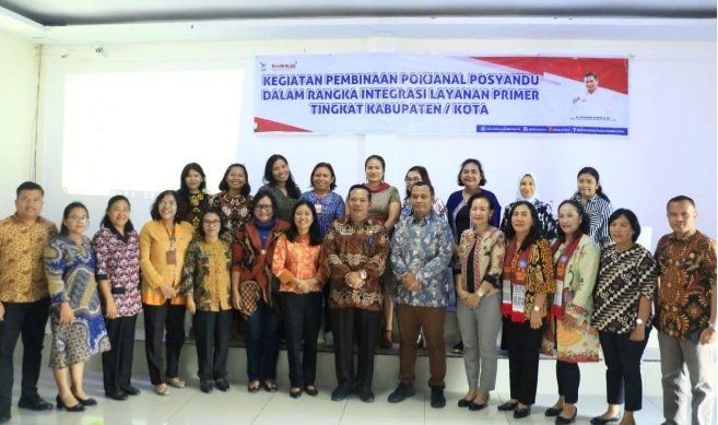 Pembinaan Pokjanal Posyandu di Kabupaten Samosir. (Suriono)