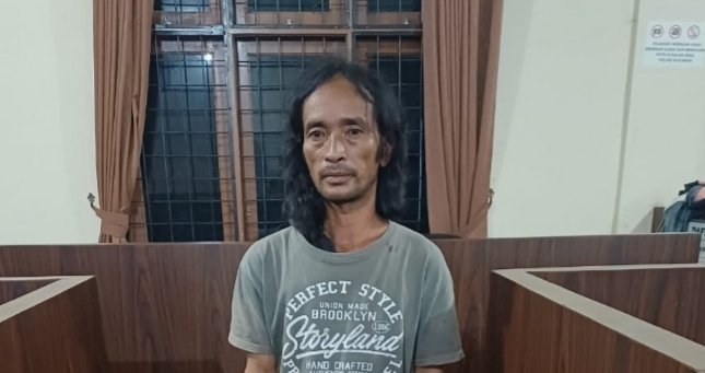Fri Hanter Hadoko Sinaga alias Niko Sinaga, alias Koko Sinaga. (SAMURA)