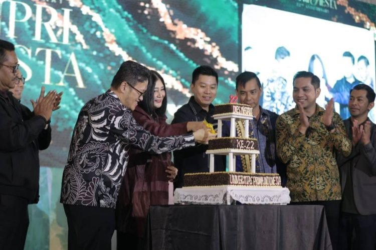 Dies Natalis ke-22 Universitas Prima Indonesia (UNPRI).