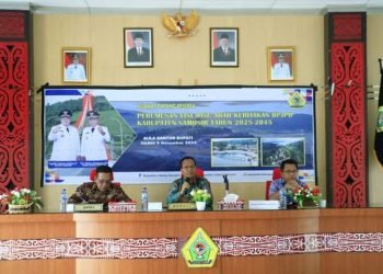Rapat Perumusan Visi Misi, Arah Kebijakan RPJPD Tahun 2025-2045.(Suriono)
