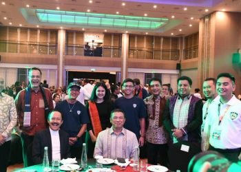 Welcome Dinner yang digelar di Marianna Hotel & Resort.(Suriono Brandoi)