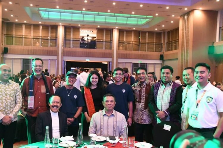 Welcome Dinner yang digelar di Marianna Hotel & Resort.(Suriono Brandoi)