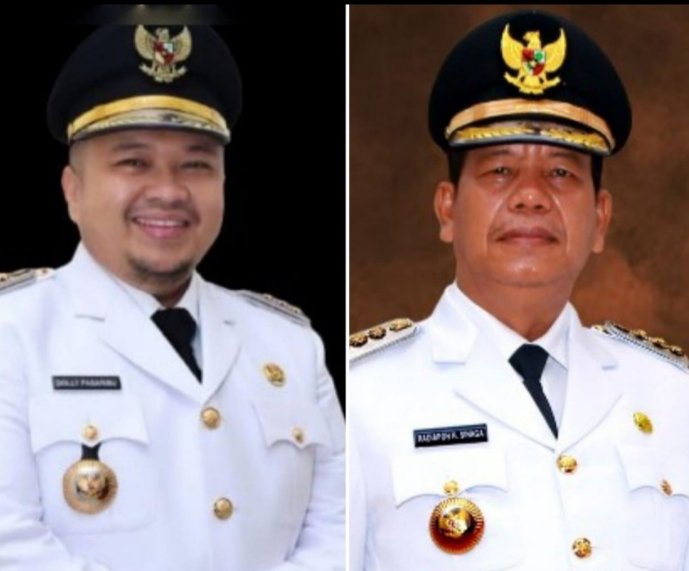 Bupati Tapsel dan Simalungun akan menerima Anugerah PWI Tahun 2024 di Jakarta. (IST)