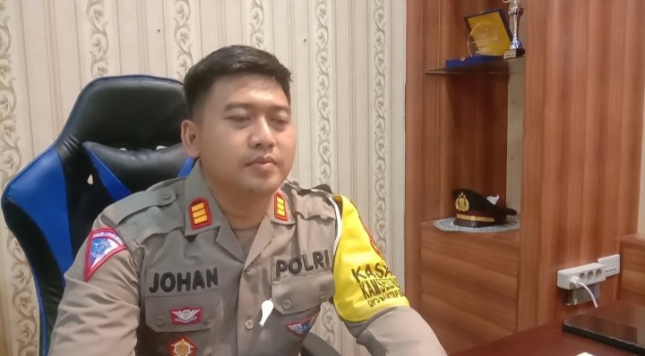 Kasat Lantas Polres Labuhanbatu AKP Johan kurniawan Sik MA  MIK. (IST)