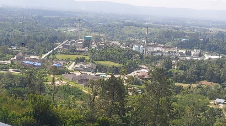 Lokasi PT.Toba Pulp Lestari. (Sogar)