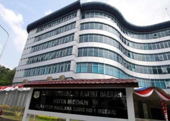 Gedung DPRD Medan.