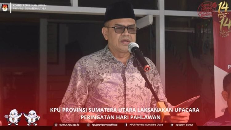 Ketua KPU Sumut Agus Arifin.