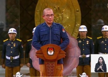 Ketua KPU Hasyim Asy'ari.