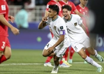 Gol semata wayang Asnawi Mangkualam membuat Indonesia menang atas Vietnam. 