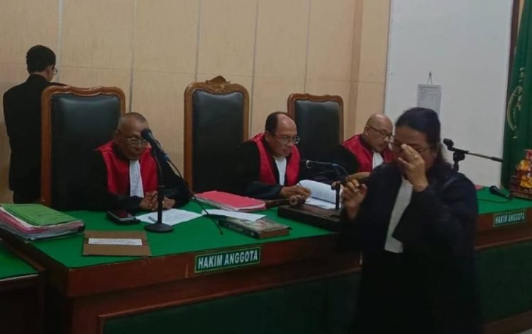 Sidang tuntutan 2 terdakwa kasus perdagangan satwa dilindungi, yakni Reza Heryadi dan Ramadhani digelar di PN Medan.