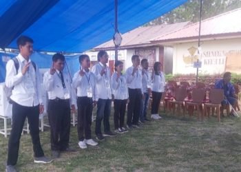 Pengambilan Sumpah/Janji Anggota KPPS. (IST)