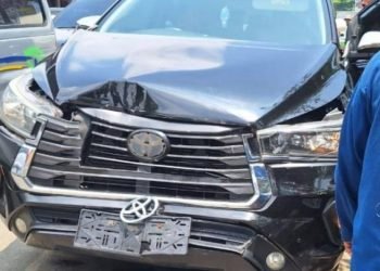 Kecelakaan mobil iring-iringan Timnas AMIN di Sumenep.