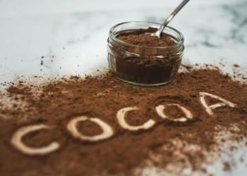 Bubuk cokelat yang digunakan untuk bahan pencambut pembuatan cokelat ganja.