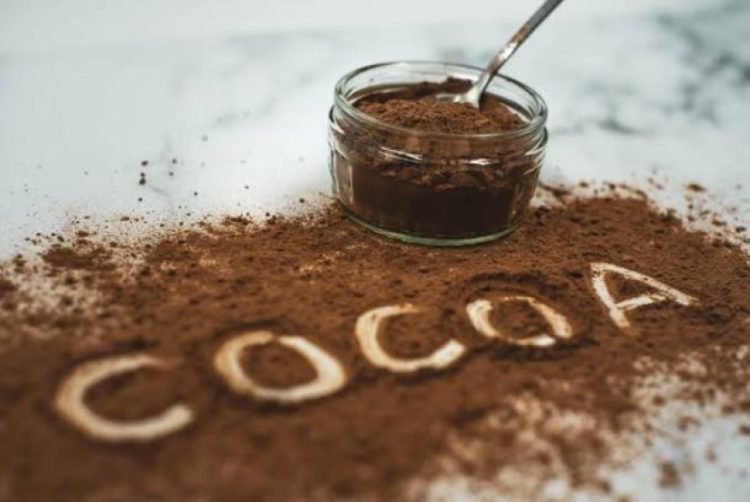 Bubuk cokelat yang digunakan untuk bahan pencambut pembuatan cokelat ganja.