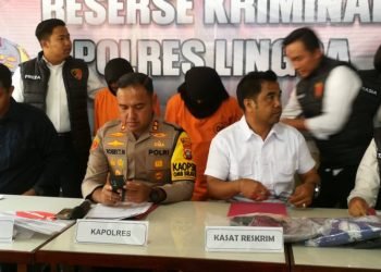 Polres Lingga mengamankan dua pengurus Pondok Pesantren yang mencabuli 10 orang santriwati. 