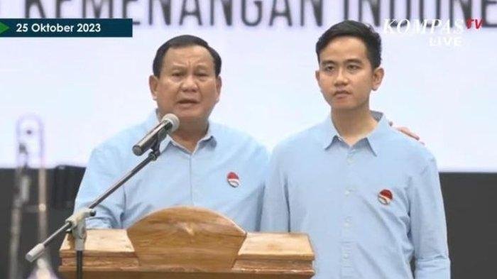 Prabowo Subianto-Gibran Rakabuming Raka.