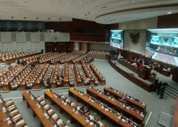 Rapat paripurna DPR RI hanya dihadiri 95 anggota dewan.