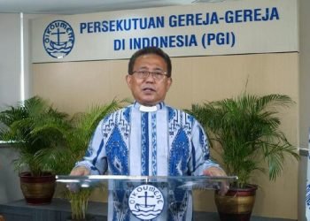 Ketua Umum PGI Pdt Gomar Gultom.