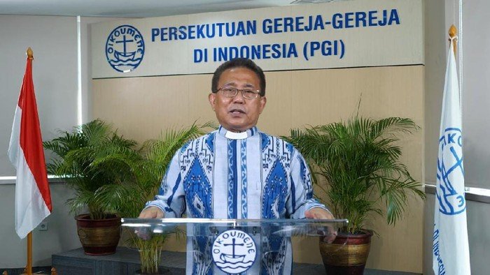 Ketua Umum PGI Pdt Gomar Gultom.