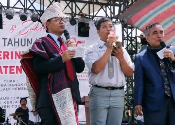 HUT ke- 25 Kabupaten Toba di Habornas.