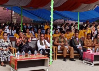 Acara Pelepasan/Pemberangkatan Kelas Xii SMA N1 Uluan. (IST)