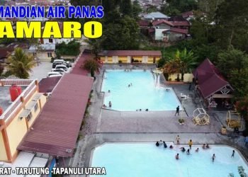 Pemandian Air Panas Tamaro Tarutung.