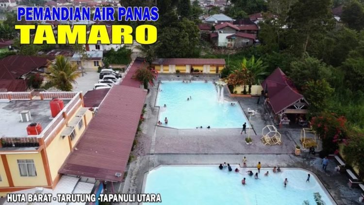 Pemandian Air Panas Tamaro Tarutung.