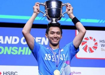  Jonatan Christie mengakhiri puasa gelar sektor tunggal putra Indonesia pada turnamen prestisius All England Open setelah penantian tiga dekade lamanya.