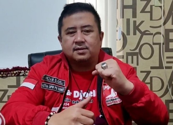 Ketua DPW PSI Sumut Nezar Djoeli. (IST)