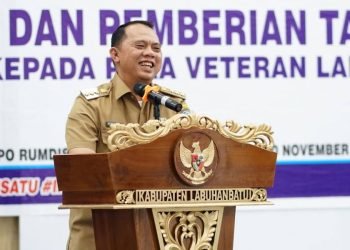 Bupati Labuhanbatu Erik Adtrada Ritonga.