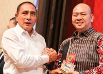 Edy Rahmayadi dan Nikson Nababan.