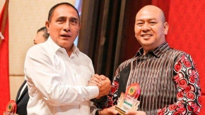 Edy Rahmayadi dan Nikson Nababan.
