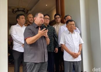 Pendeta Gilbert Lumoindong menemui Eks Wapres Jusuf Kalla.