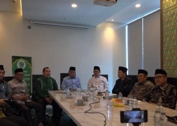 Pendeta Gilbert menyampaikan permohonan maaf di MUI.