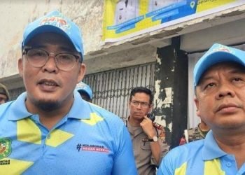 Wakil Wali Kota Medan Aulia Rachman dan Benny Sinomba Siregar.