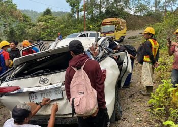 TKA tewas tertimpa pohon di Batangtoru.