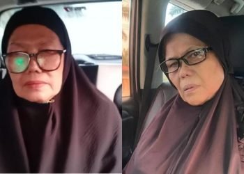 Tampang dua nenek yang menipu warga hingga Rp 852 juta. 