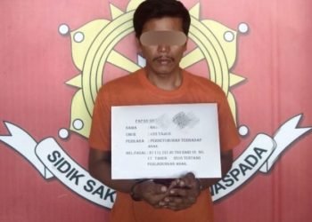 HS tersangka persetubuhan diamankan di Satreskrim Polres Dairi.