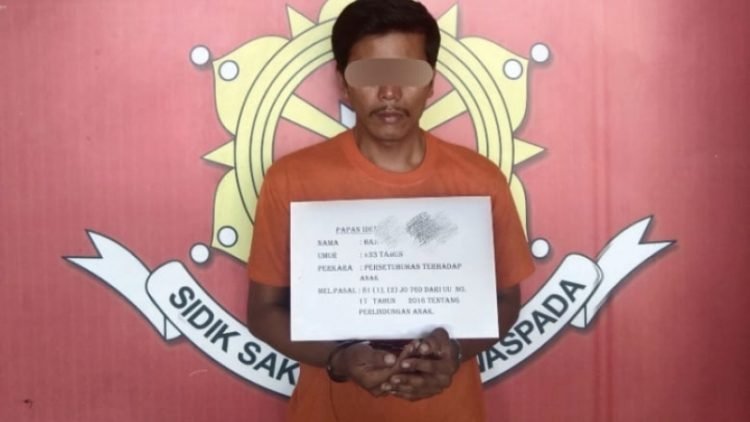 HS tersangka persetubuhan diamankan di Satreskrim Polres Dairi.