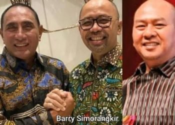 Edy Rahmayadi, Nikson Nababan, Barry Simorangkir.